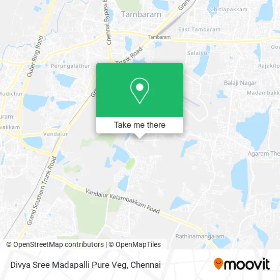 Divya Sree Madapalli Pure Veg map