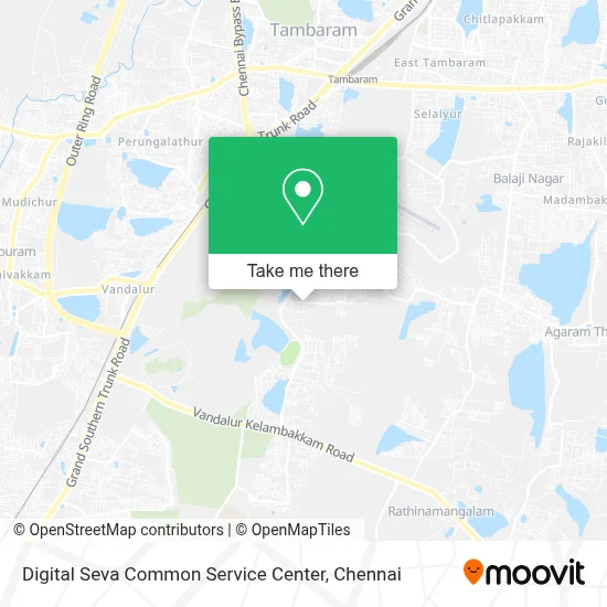 Digital Seva Common Service Center map