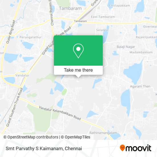 Smt Parvathy S Kaimanam map