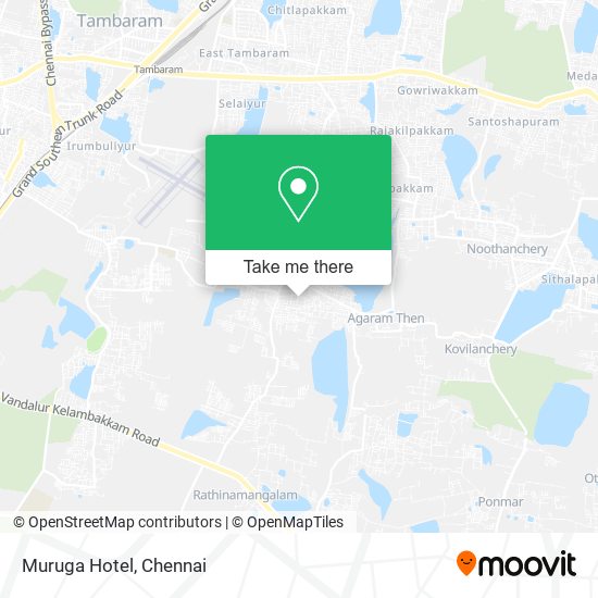 Muruga Hotel map