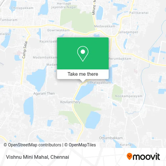 Vishnu Mini Mahal map