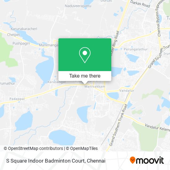 S Square Indoor Badminton Court map