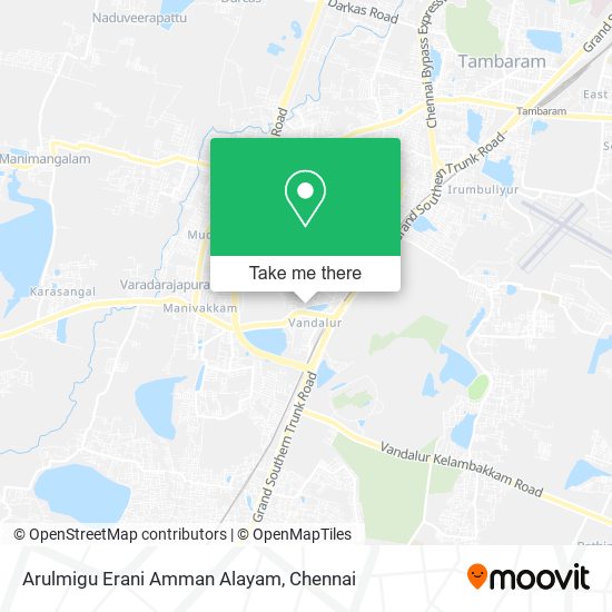 Arulmigu Erani Amman Alayam map