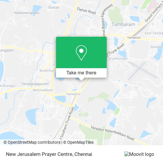New Jerusalem Prayer Centre map
