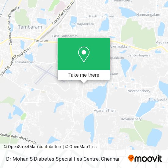 Dr Mohan S Diabetes Specialities Centre map