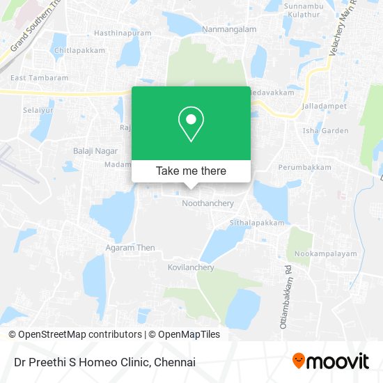 Dr Preethi S Homeo Clinic map