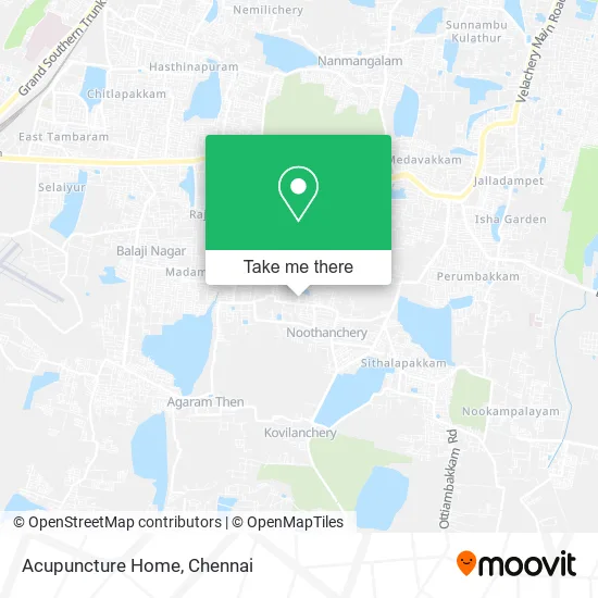 Acupuncture Home map