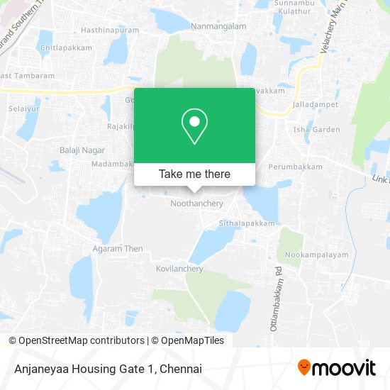 Anjaneyaa Housing Gate 1 map
