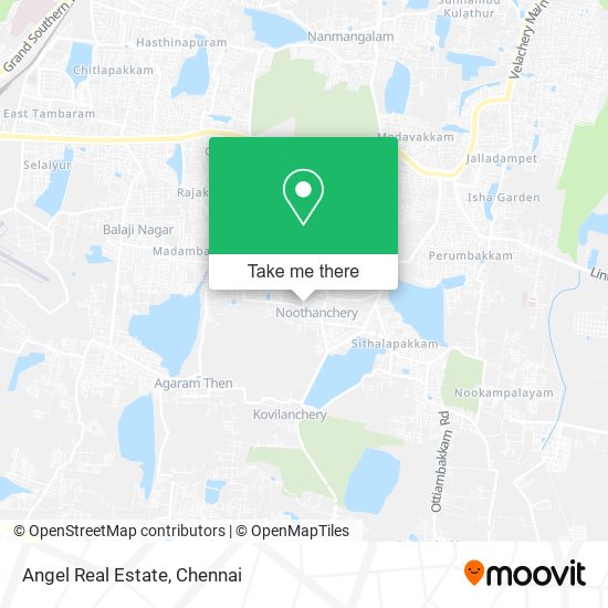 Angel Real Estate map