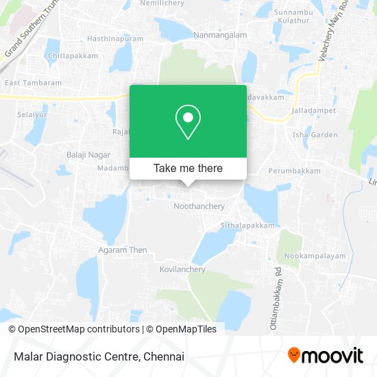 Malar Diagnostic Centre map
