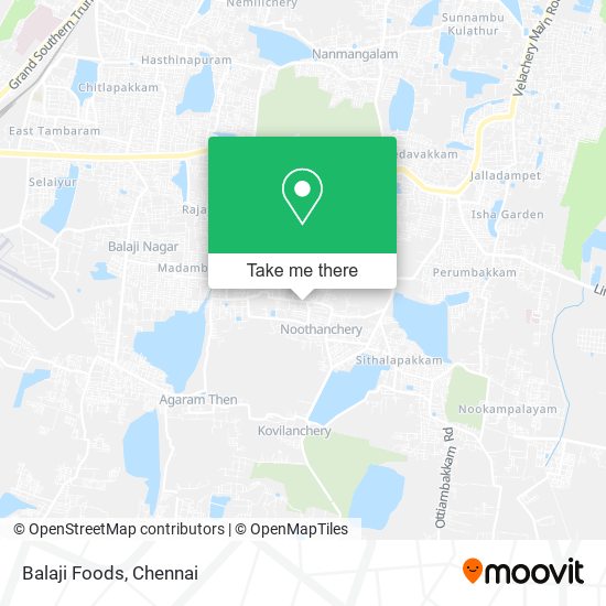 Balaji Foods map