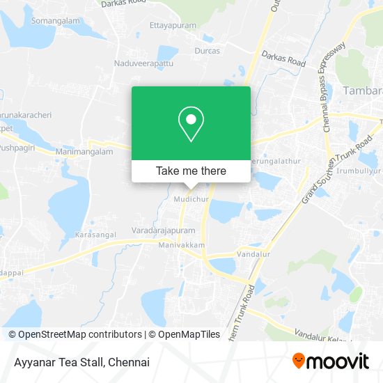 Ayyanar Tea Stall map