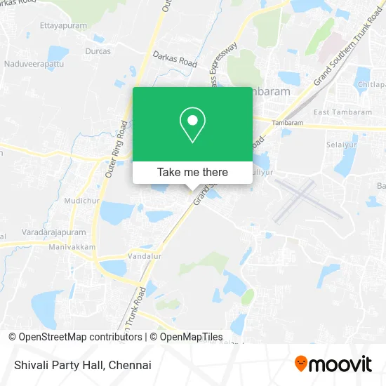Shivali Party Hall map