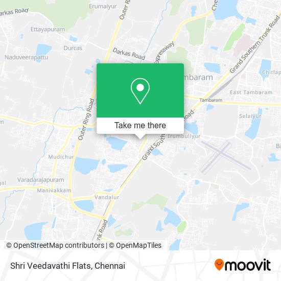 Shri Veedavathi Flats map