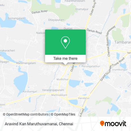 Aravind Kan Maruthuvamanai map