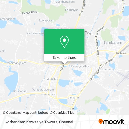 Kothandam Kowsalya Towers map