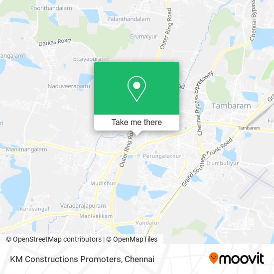 KM Constructions Promoters map