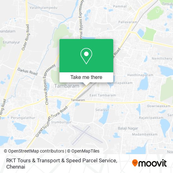 RKT Tours & Transport & Speed Parcel Service map