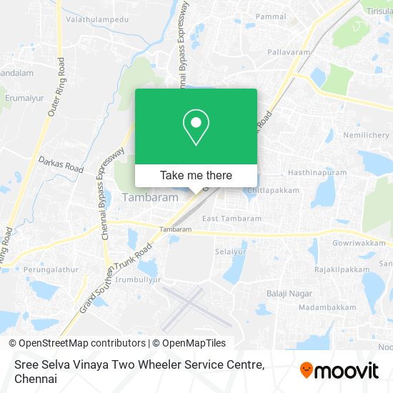 Sree Selva Vinaya Two Wheeler Service Centre map