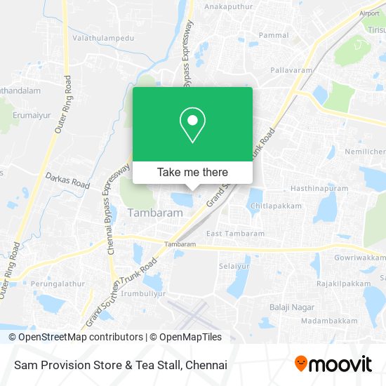 Sam Provision Store & Tea Stall map