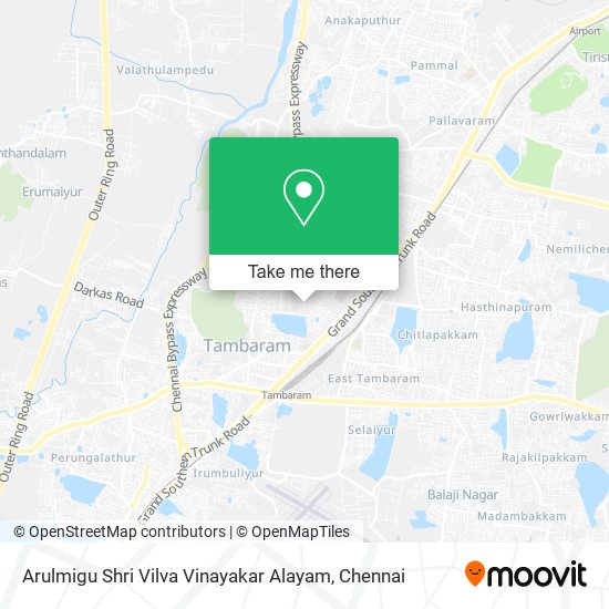 Arulmigu Shri Vilva Vinayakar Alayam map