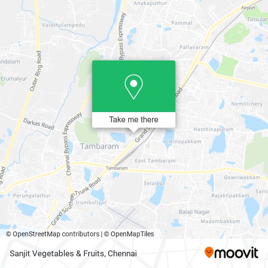 Sanjit Vegetables & Fruits map