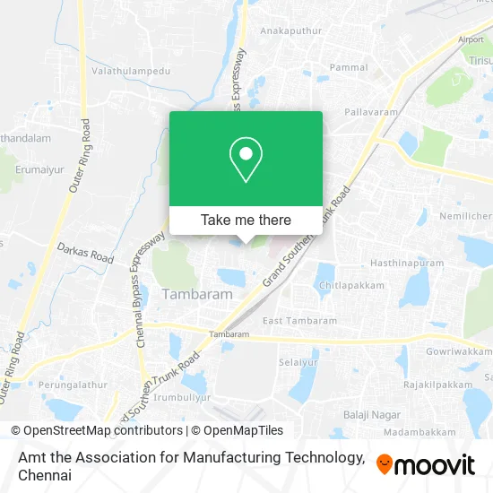 Amt the Association for Manufacturing Technology map