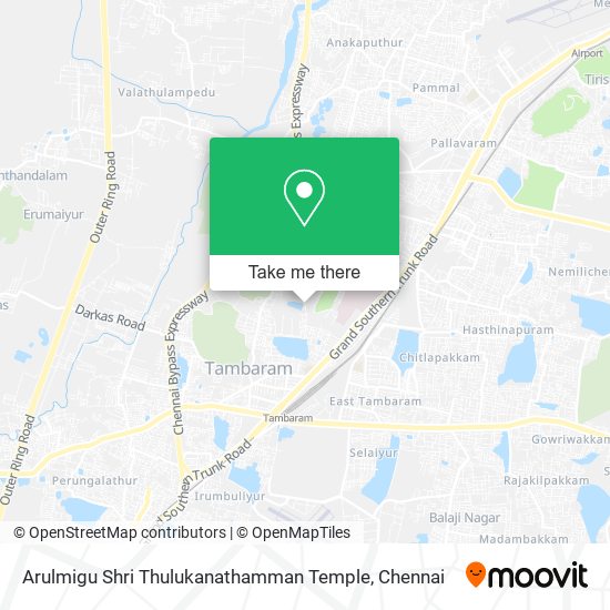 Arulmigu Shri Thulukanathamman Temple map
