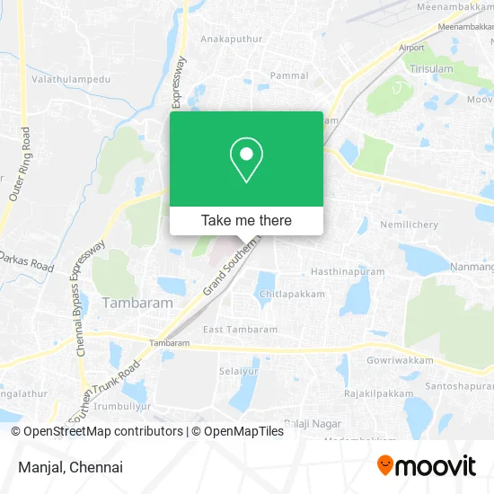Manjal map