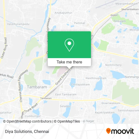 Diya Solutions map