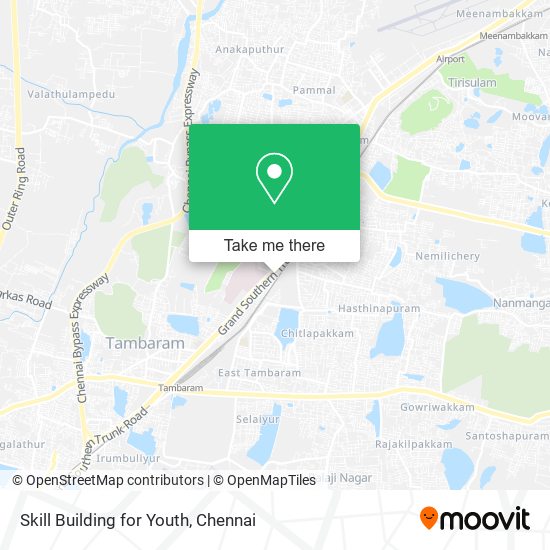 Skill Building for Youth map
