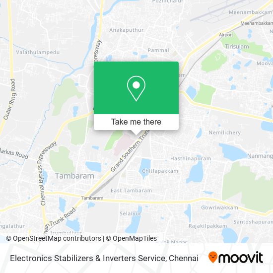 Electronics Stabilizers & Inverters Service map