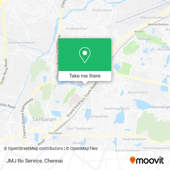 JMJ Ro Service map