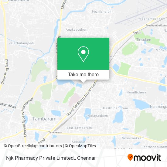 Njk Pharmacy Private Limited. map