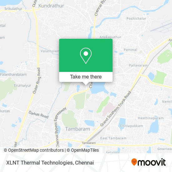 XLNT Thermal Technologies map