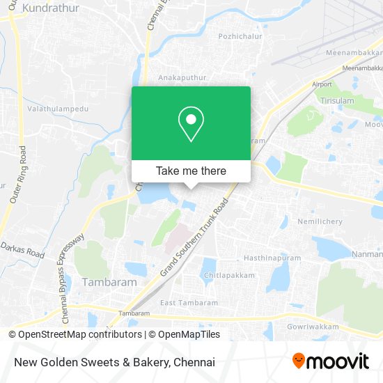 New Golden Sweets & Bakery map