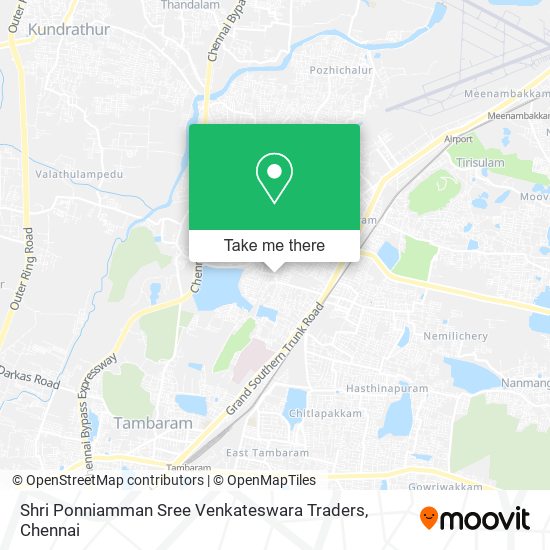Shri Ponniamman Sree Venkateswara Traders map