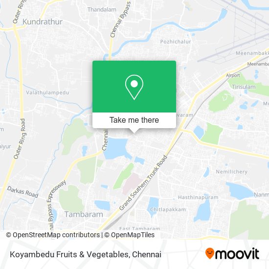 Koyambedu Fruits & Vegetables map