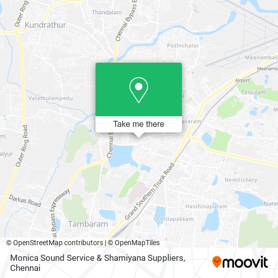 Monica Sound Service & Shamiyana Suppliers map