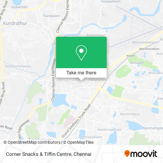 Corner Snacks & Tiffin Centre map