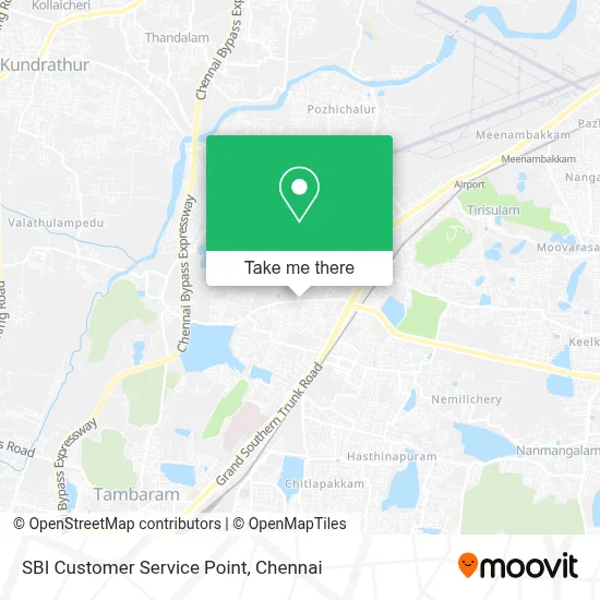 Sbi Customer Service Point map