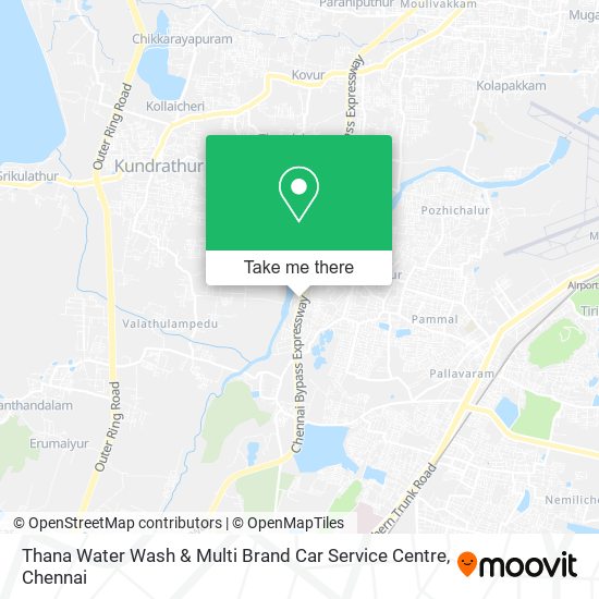 Thana Water Wash & Multi Brand Car Service Centre map
