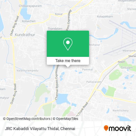 JRC Kabaddi Vilayattu Thidal map