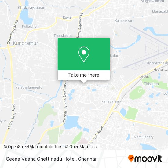 Seena Vaana Chettinadu Hotel map