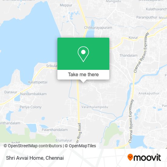 Shri Avvai Home map