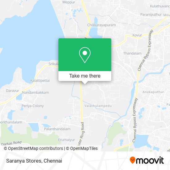 Saranya Stores map