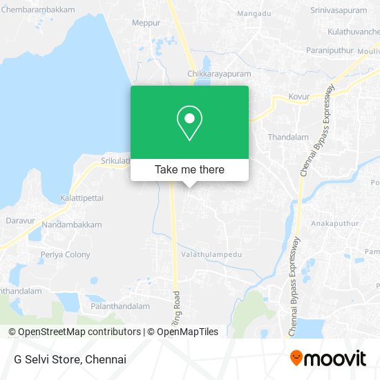 G Selvi Store map