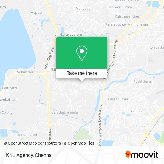 KKL Agency map