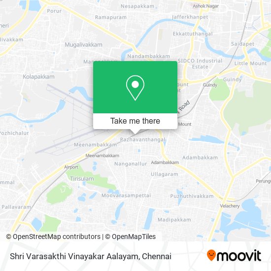 Shri Varasakthi Vinayakar Aalayam map
