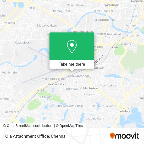 Ola Attachment Office map